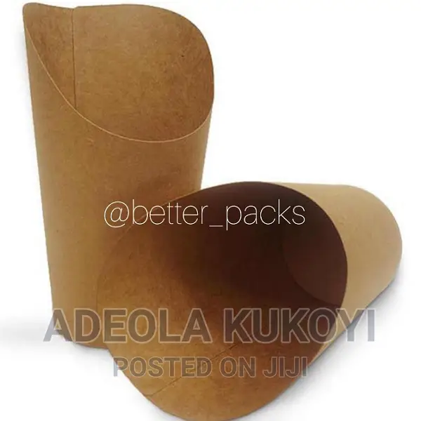 12oz(1000 Pieces) Disposable French Fries Paper Cup