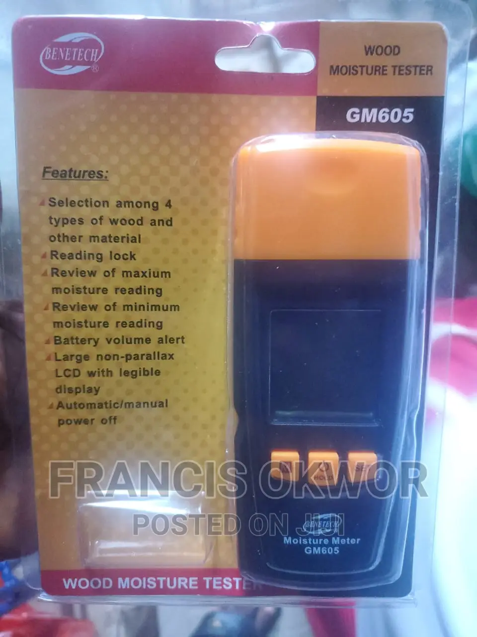 Wood Moisture Tester