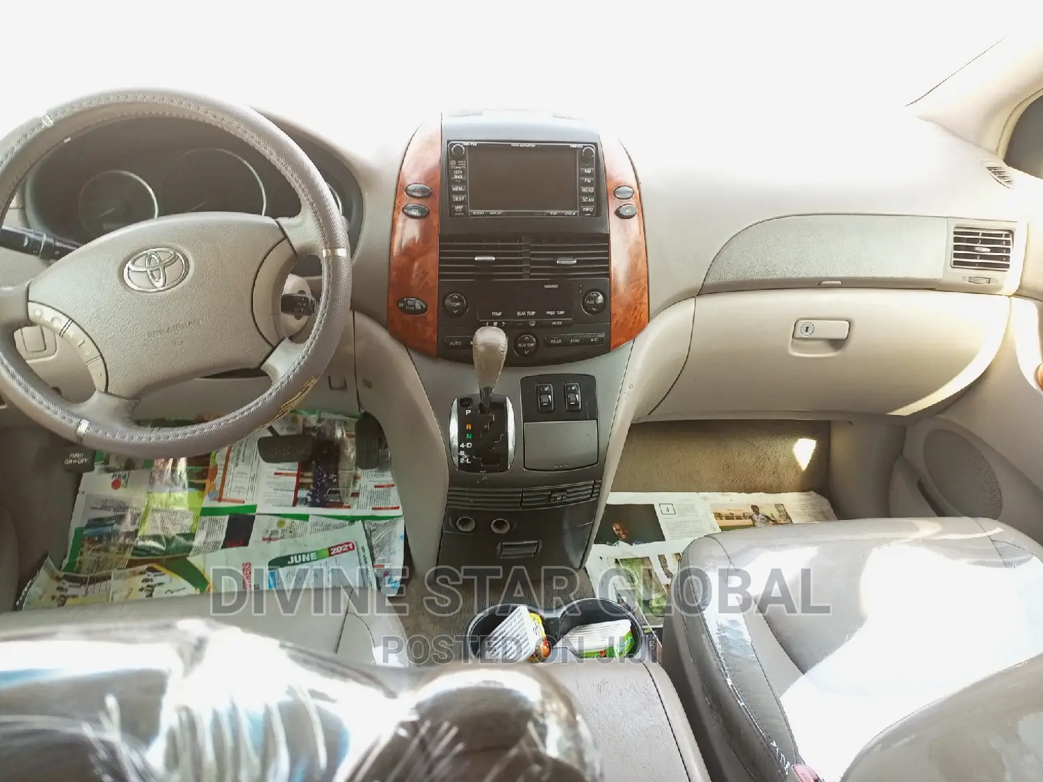 Toyota Sienna XLE Limited 2008 Gray