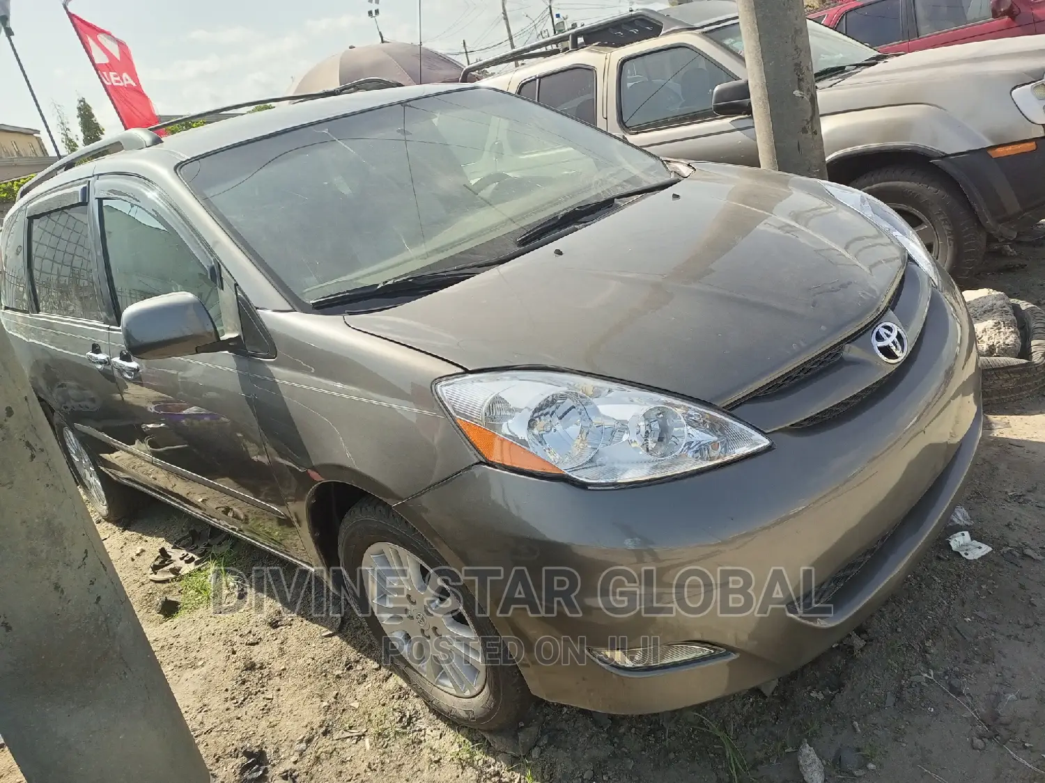 Toyota Sienna XLE Limited 2008 Gray