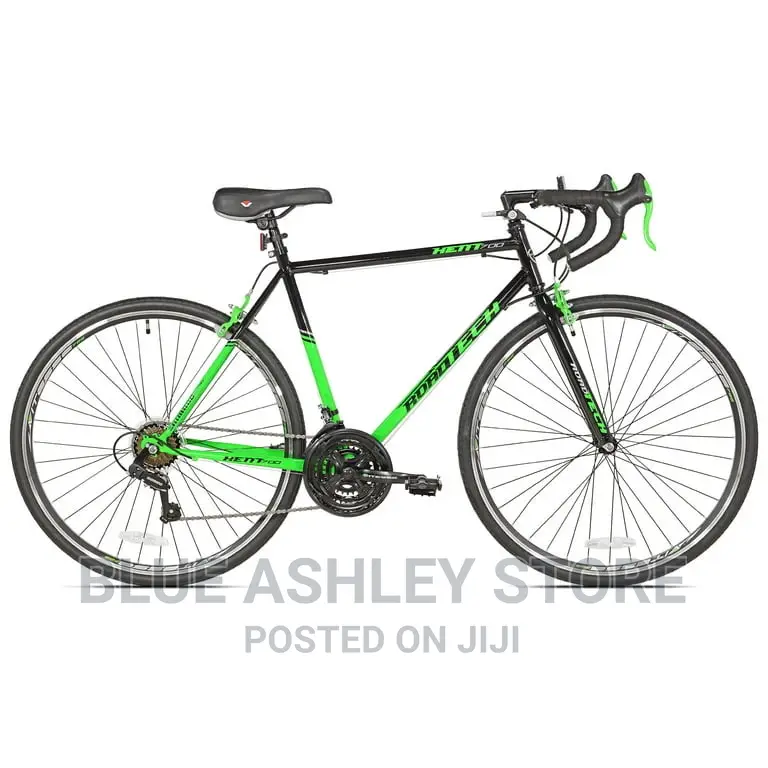 Kent 700c Roadtech Men's Bike, Black/Green