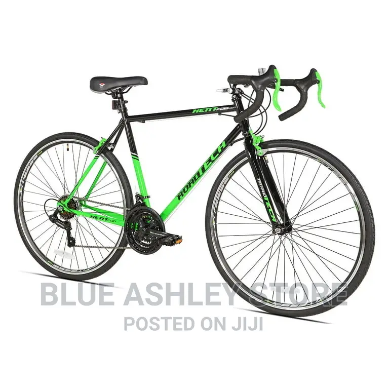 Kent 700c Roadtech Men's Bike, Black/Green