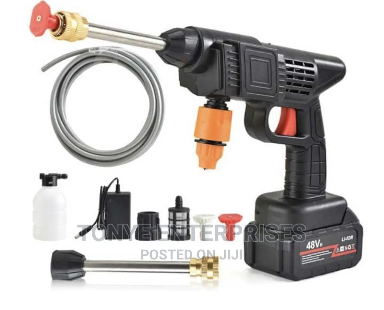 Pressure Power Wash Used for Car Wash
