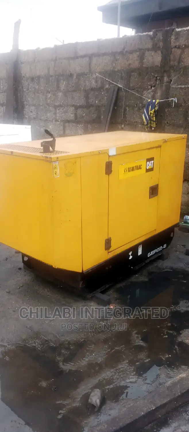 Fairly Used 20kva Mantrac Cat Gep22-6 Soundproof Generator