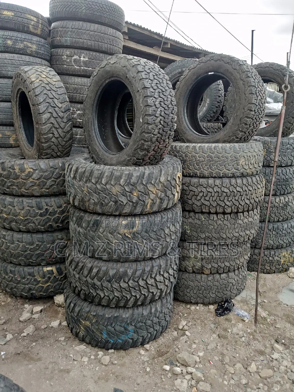 All Sizes of Off-Road Tires Is Available