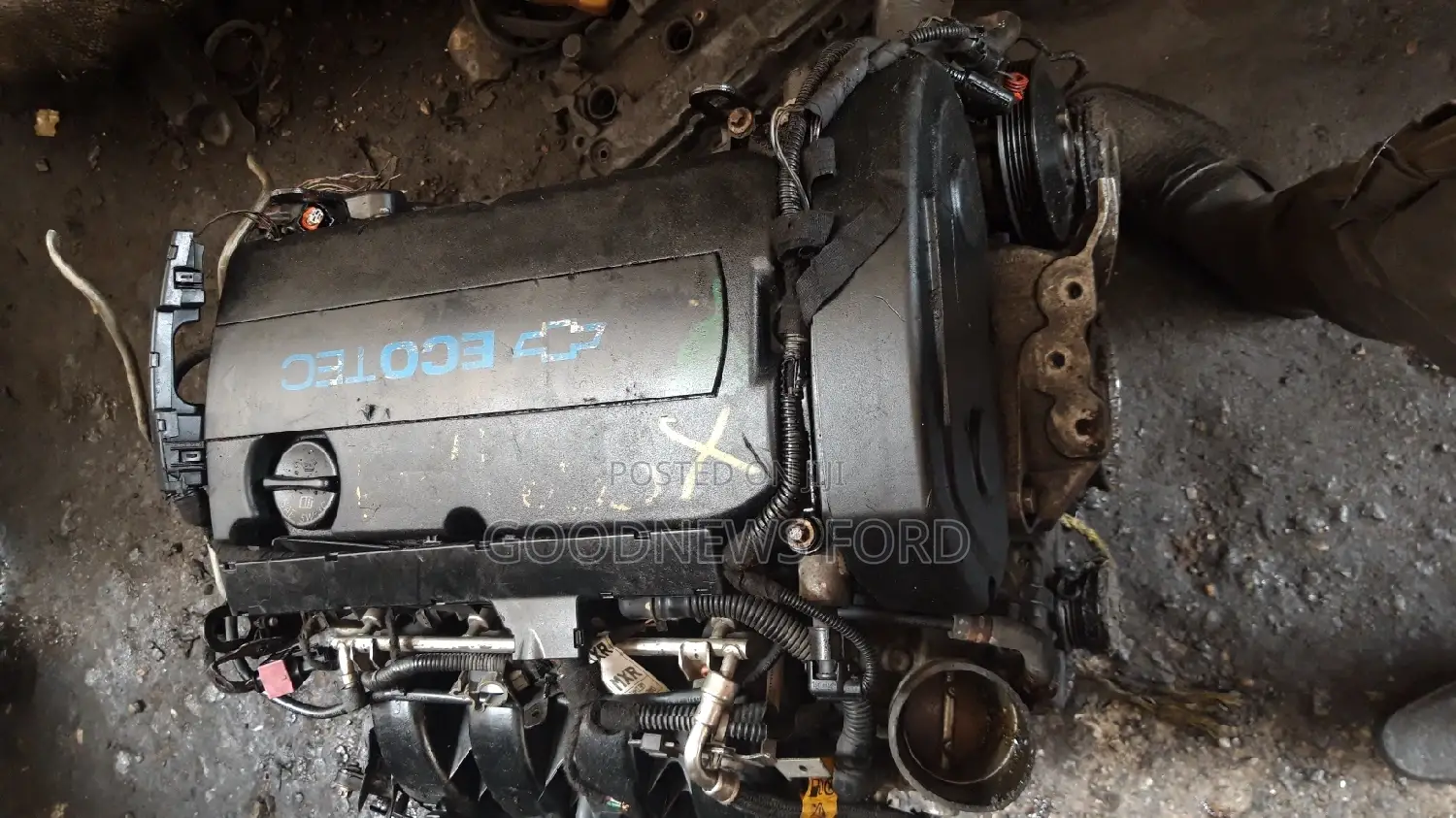 Complete Engine and Gearbox Chevrolet Cruze 2013_2015