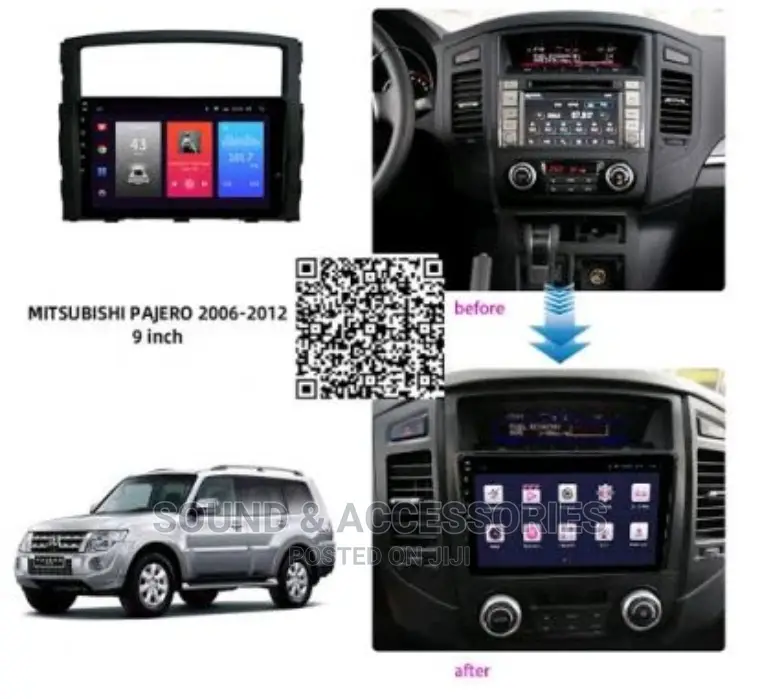 Mitsubishi Pajero 2006-14 Android Player With Reverse Camera