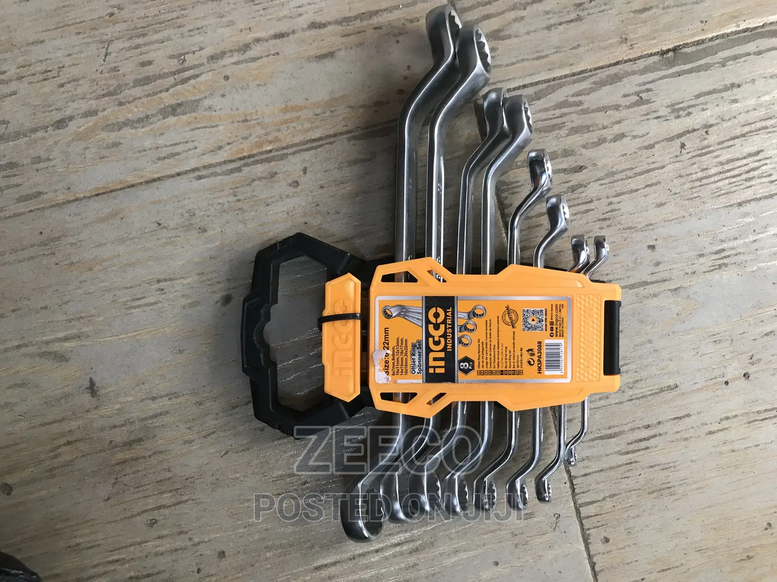 Offset Ring Spanner Set 6 to 22