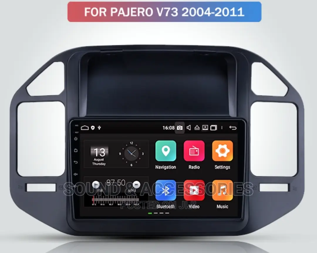 Mitsubishi Montero V73 2004-11 Android GPS Navigatin System