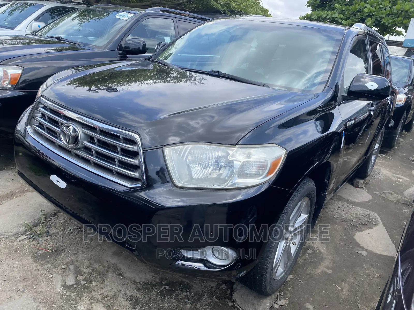 Toyota Highlander Limited 2008 Black