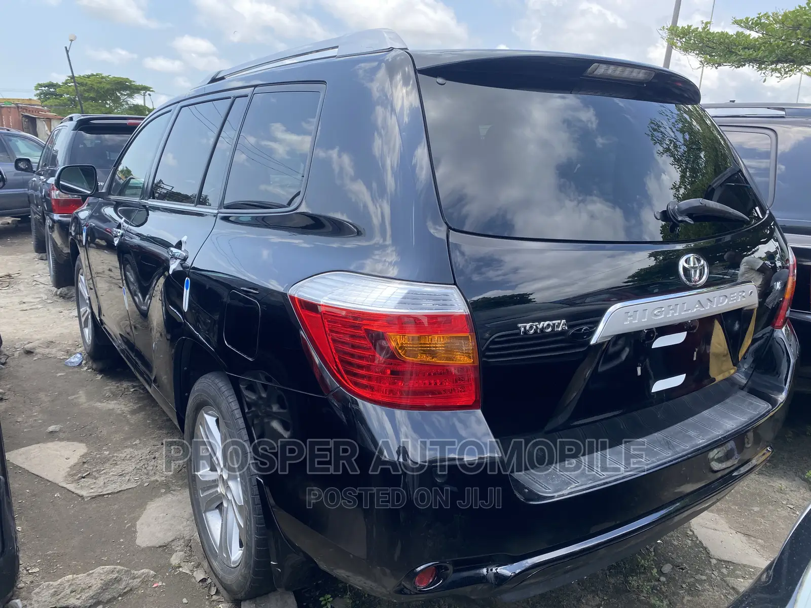Toyota Highlander Limited 2008 Black