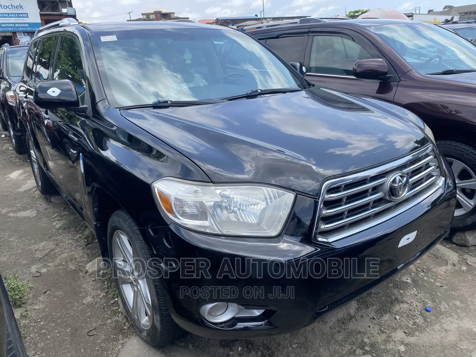 Toyota Highlander Limited 2008 Black
