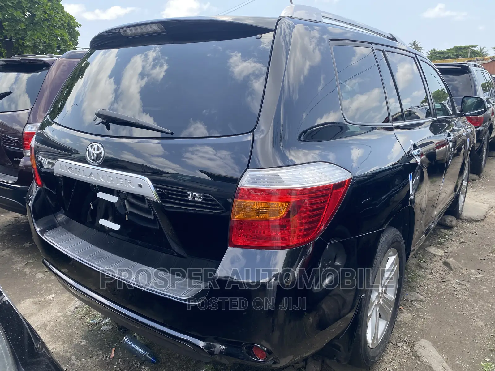 Toyota Highlander Limited 2008 Black