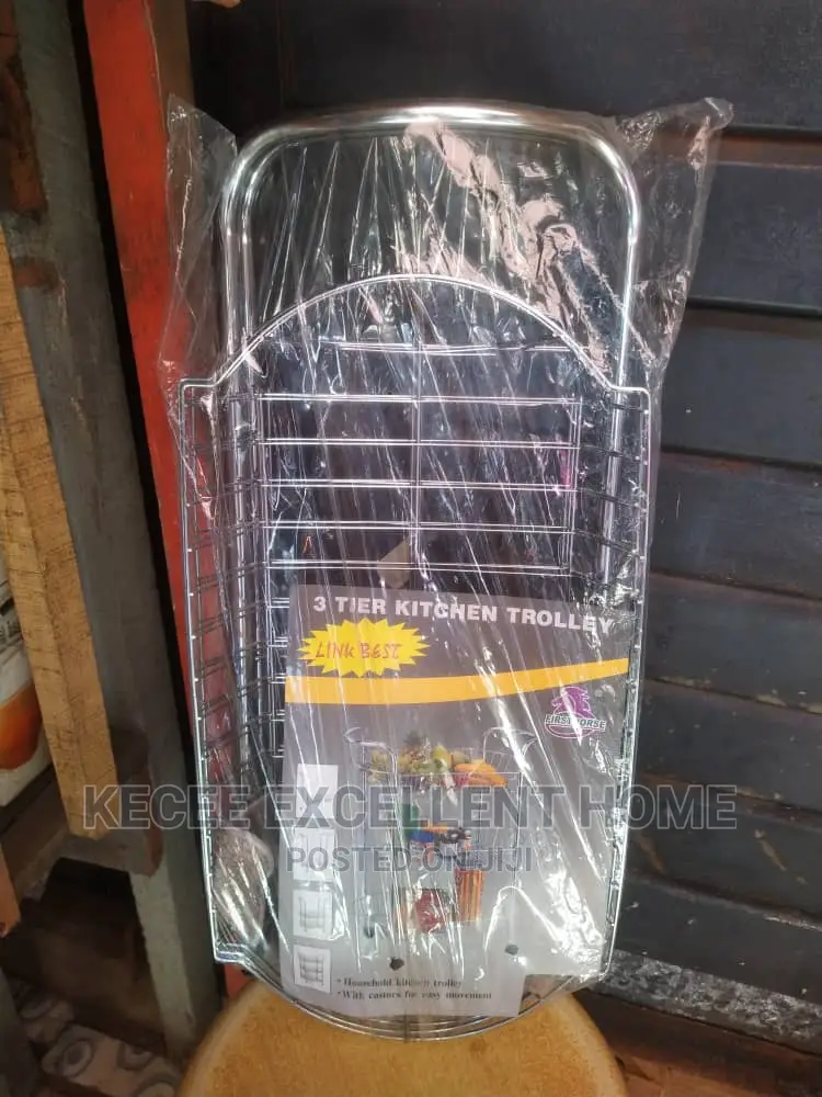 Stainless Trolley 3 Step