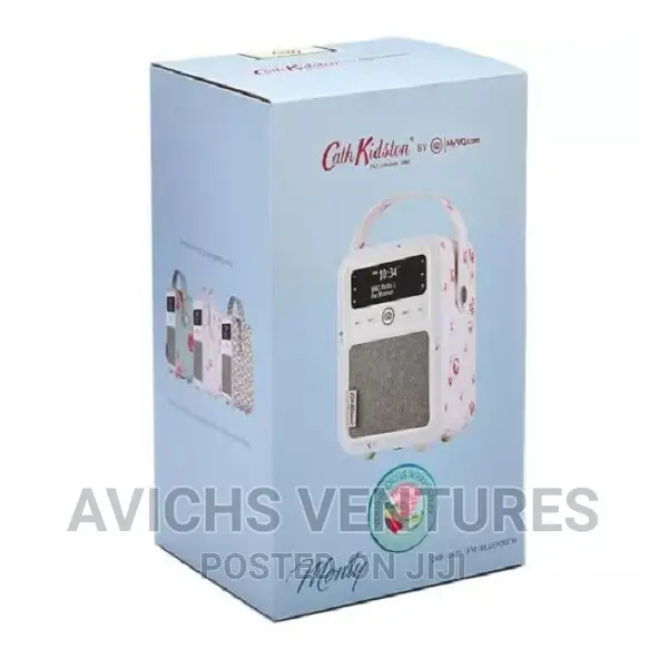 Cath Kidston Portable DAB Radio Bluetooth Speaker, FM Alarm