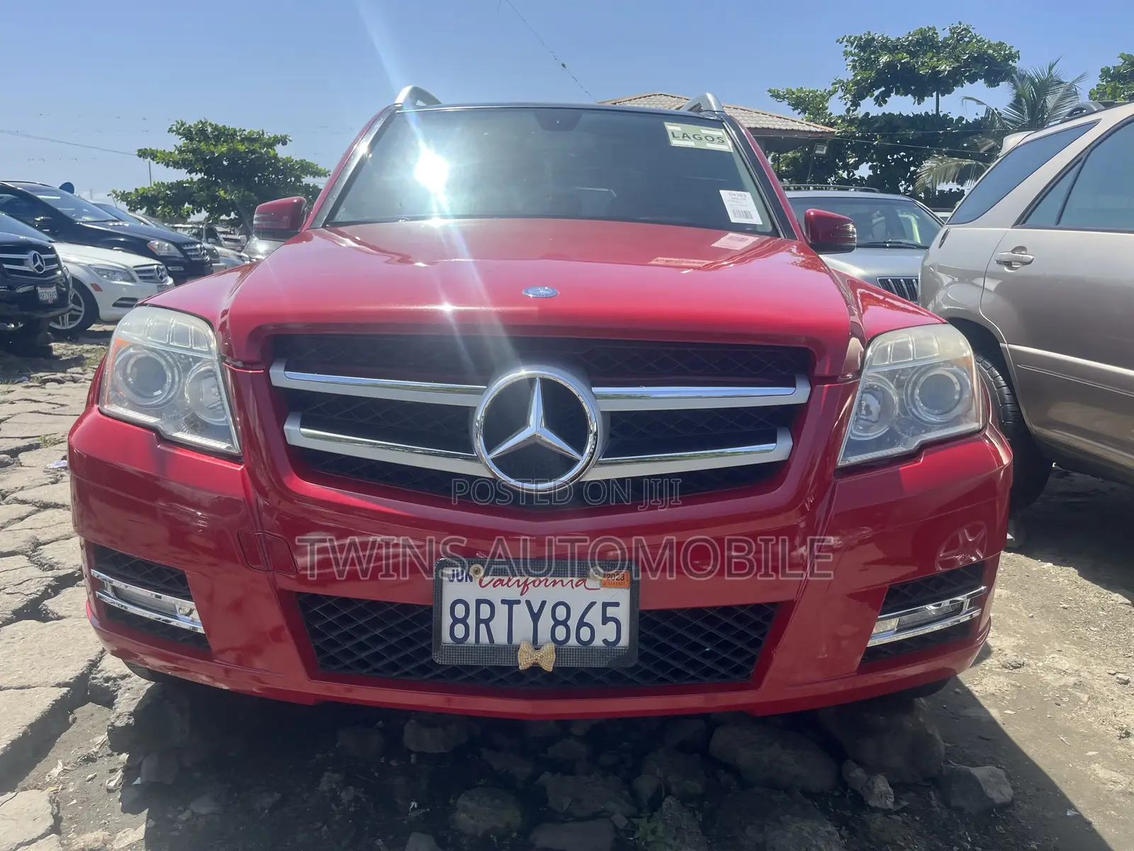 Mercedes-Benz GLK-Class 350 4MATIC 2012 Red