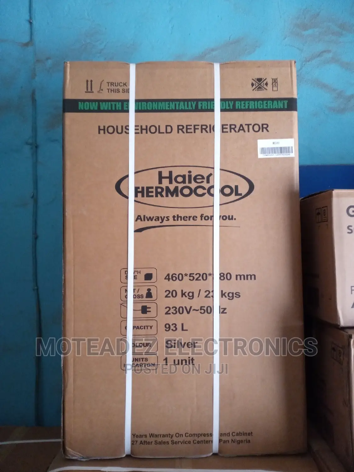 Thermocool 93L Single Door Refrigerator W/Freezer (HR-134MBS
