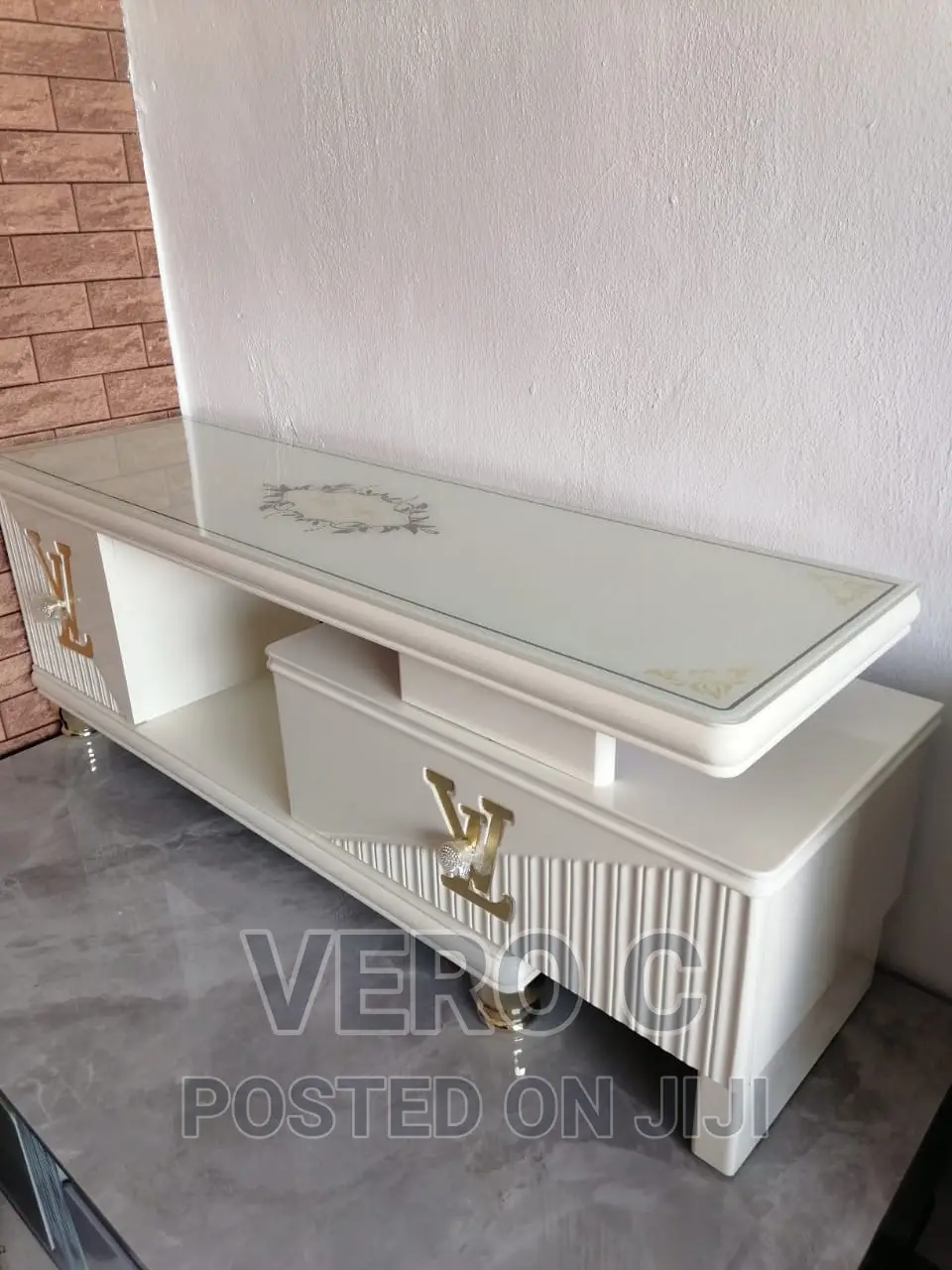 Louis Vuitton Adjustable Tv Stand.