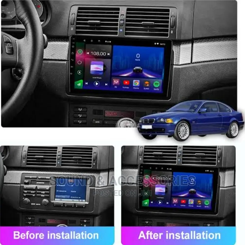 BMW 3 Series E46 1998-2006 Android GPS Navigation System