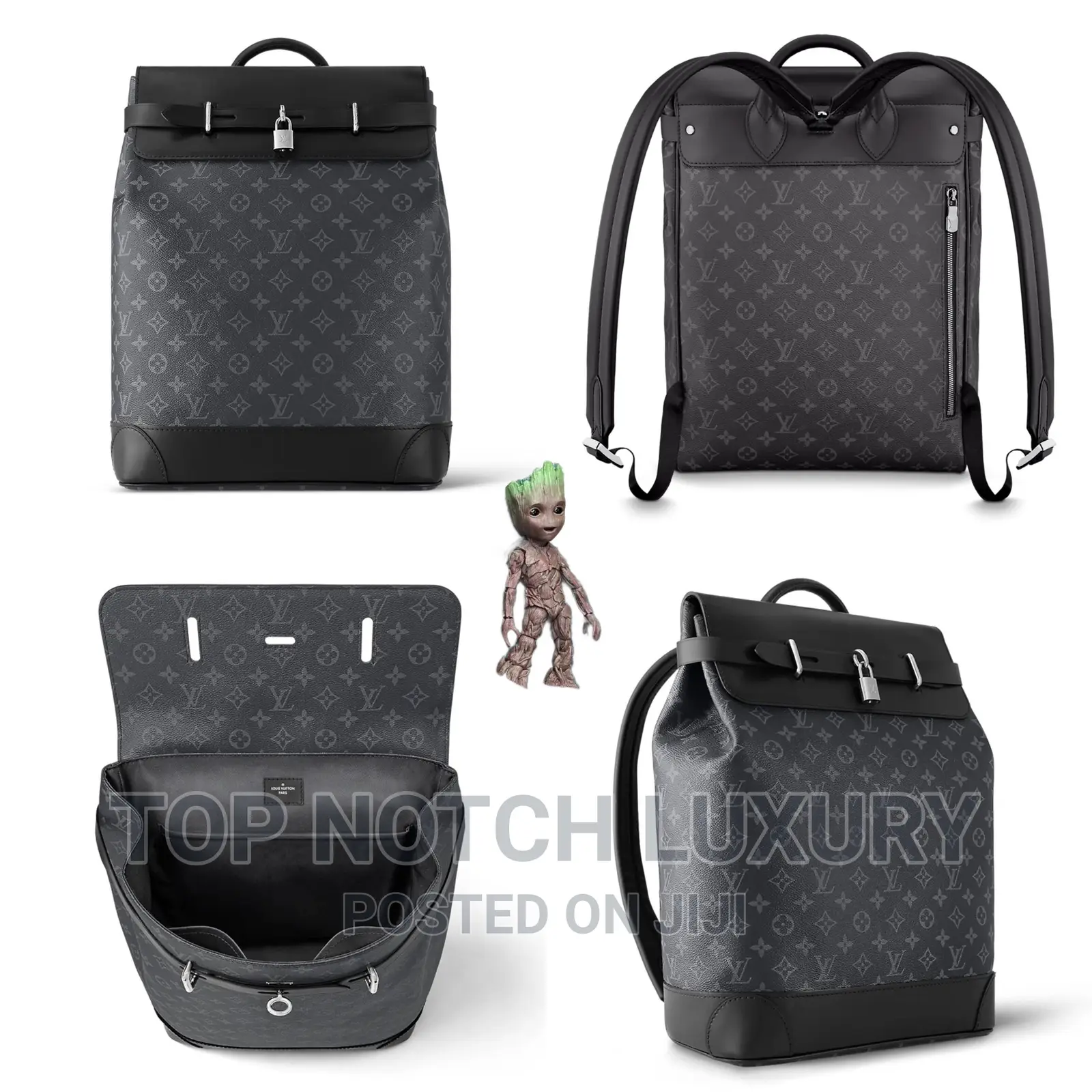Original Highgradelouis Vuitton Men Women Desinger Backpack