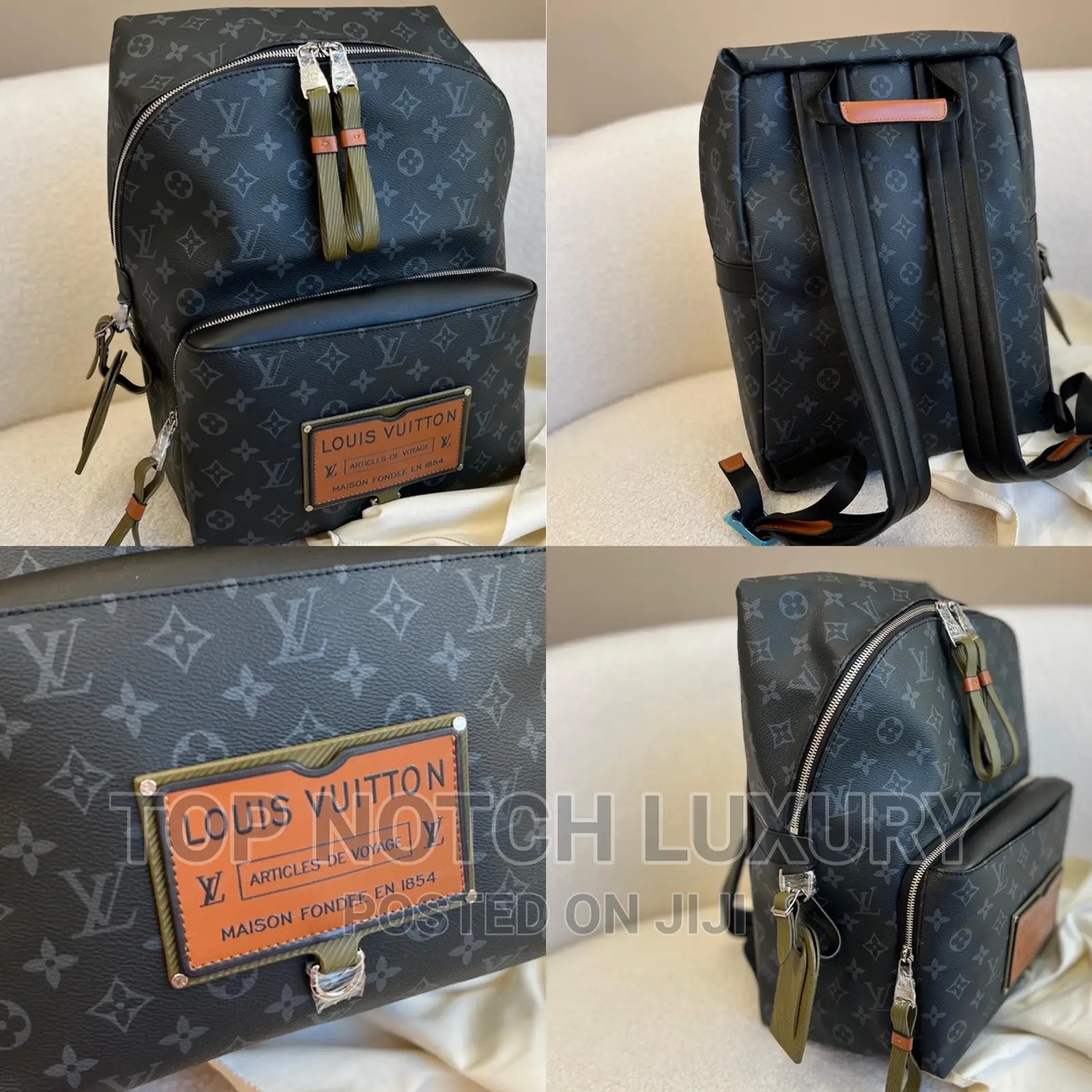 Original Highgradelouis Vuitton Men Women Desinger Backpack