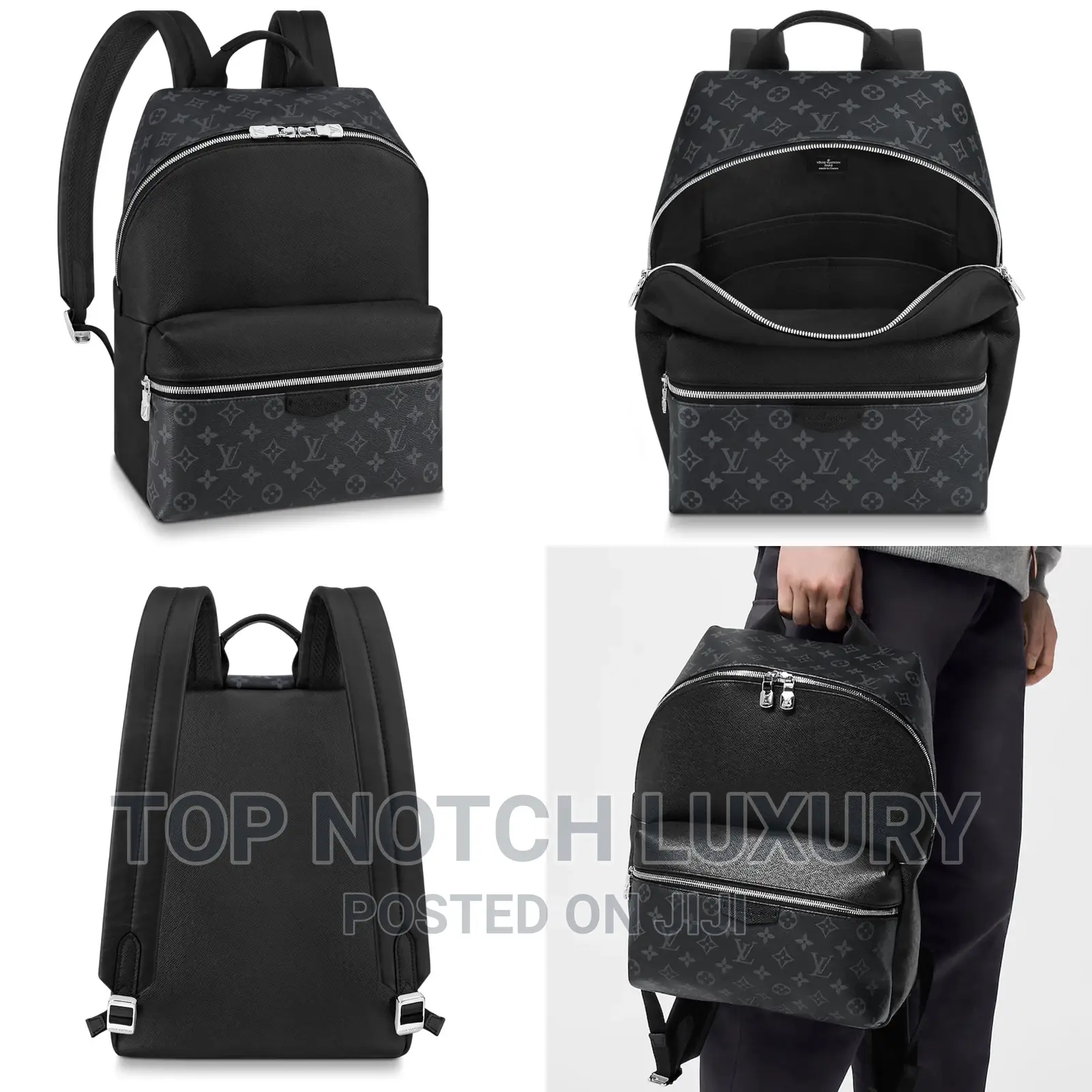 Original Highgradelouis Vuitton Men Women Desinger Backpack