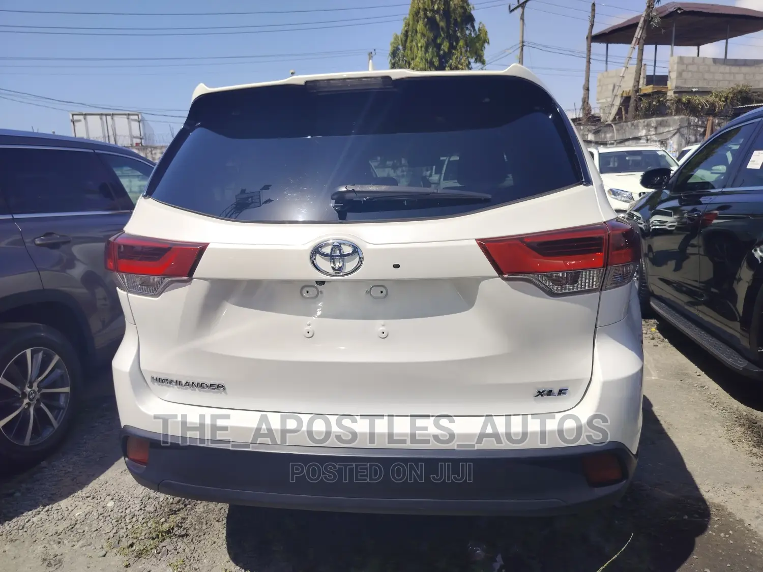 Toyota Highlander XLE 2019 White