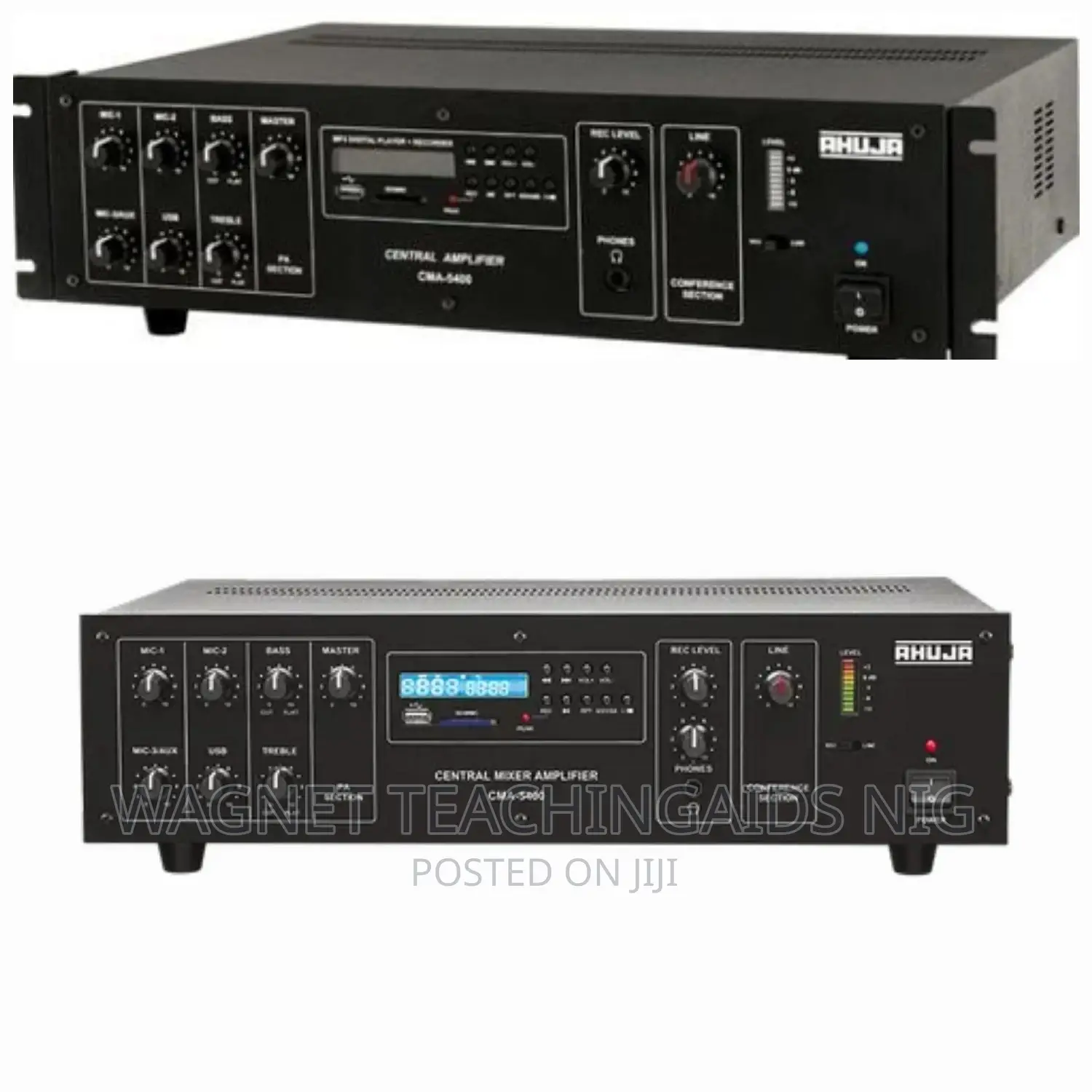 Ahuja Conference System Cma-5400 Central Amplifier