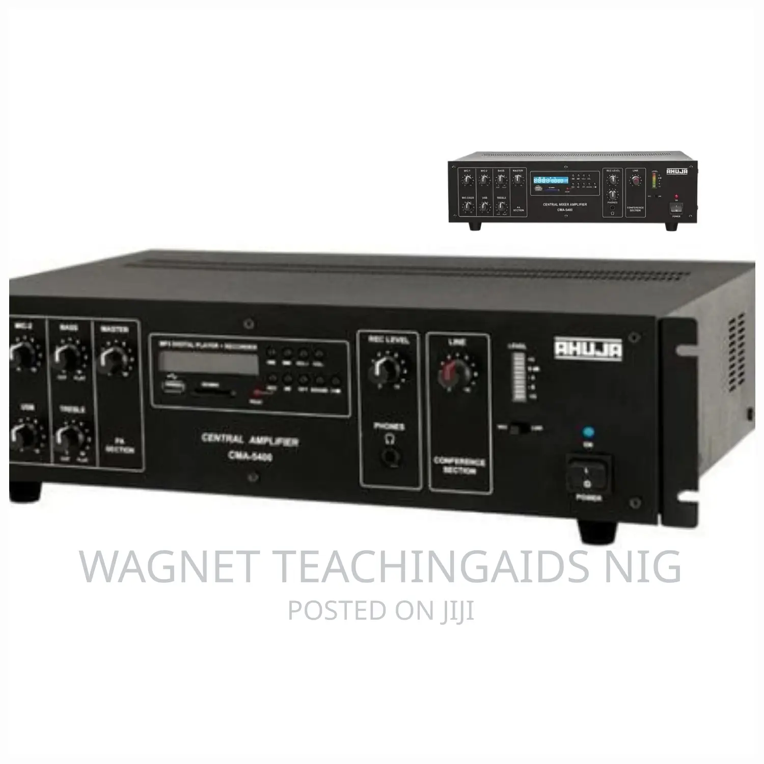 Ahuja Conference System Cma-5400 Central Amplifier