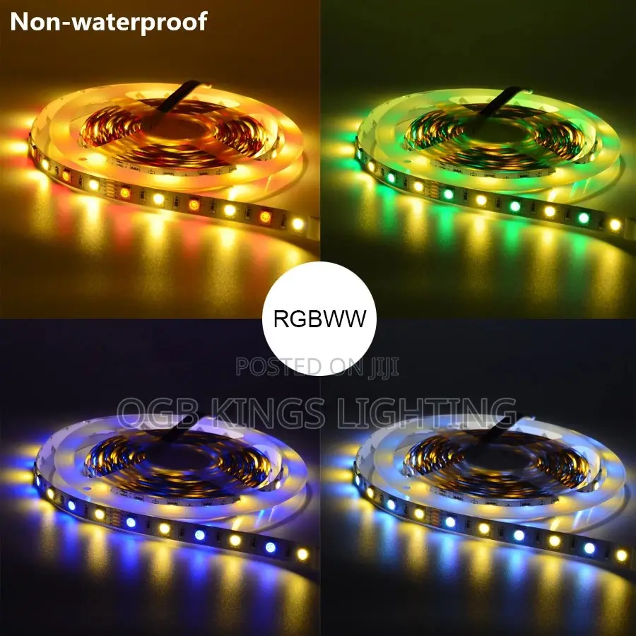 5050 RGB LED Strip Waterproof 5m 10m DC 12v 24V RGB Light
