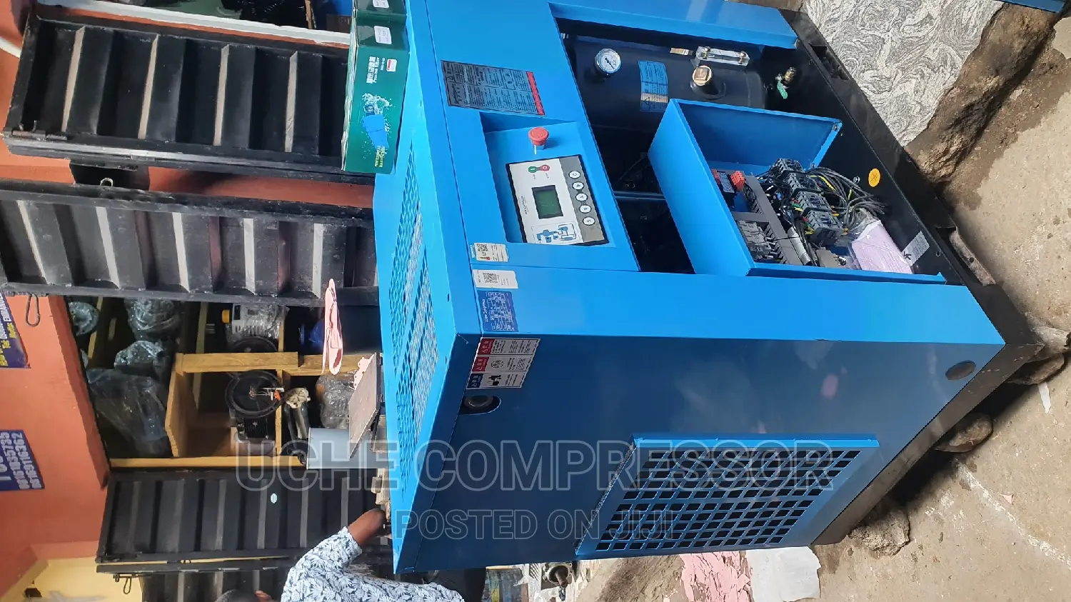 Screw Air Compressor 22kw 30hp 10bar