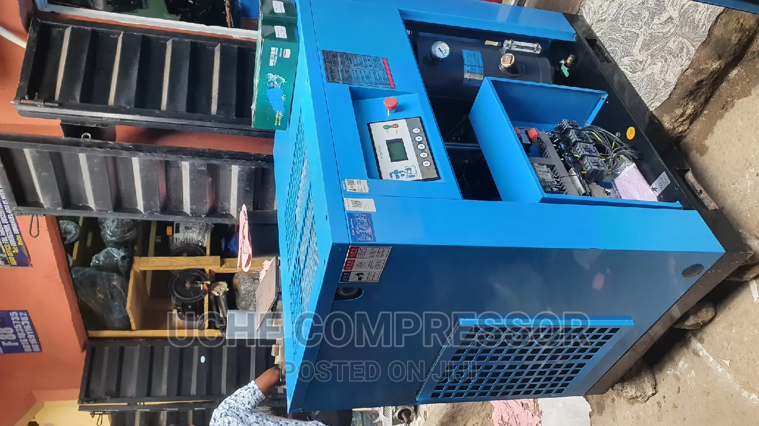 Screw Air Compressor 22kw 30hp 10bar