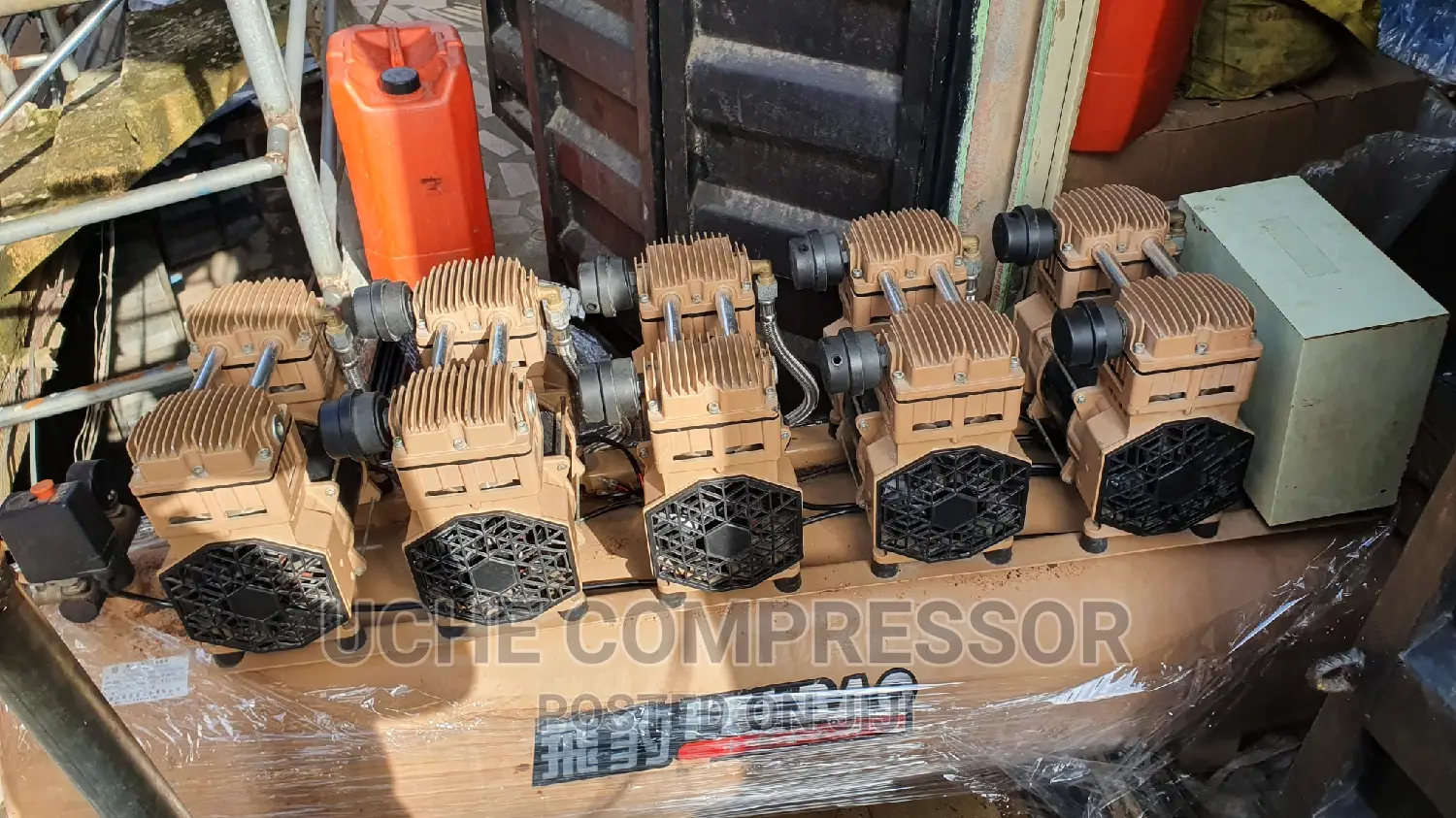 Oil Free Air Compressor 5head 230L
