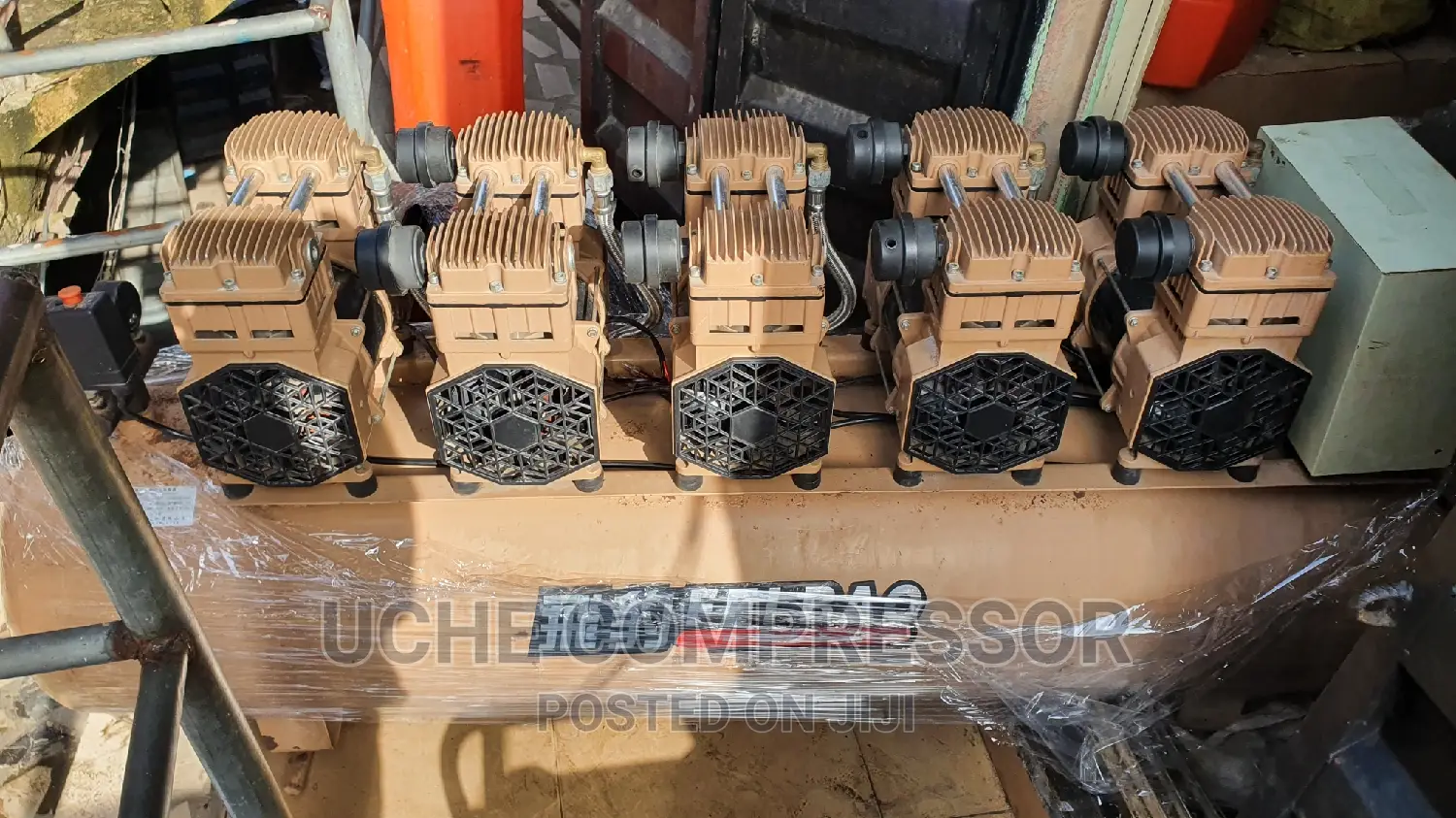 Oil Free Air Compressor 5head 230L