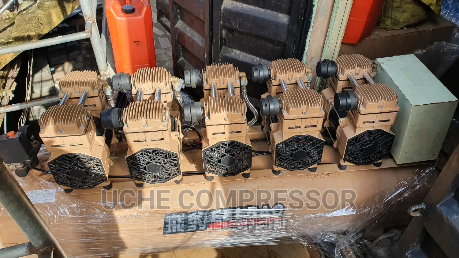 Oil Free Air Compressor 5head 230L