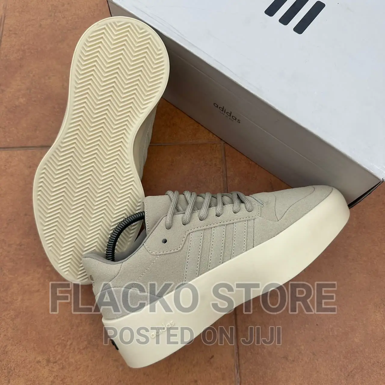 Original Fear of God X Adidas Forum Low 86 Sneakers