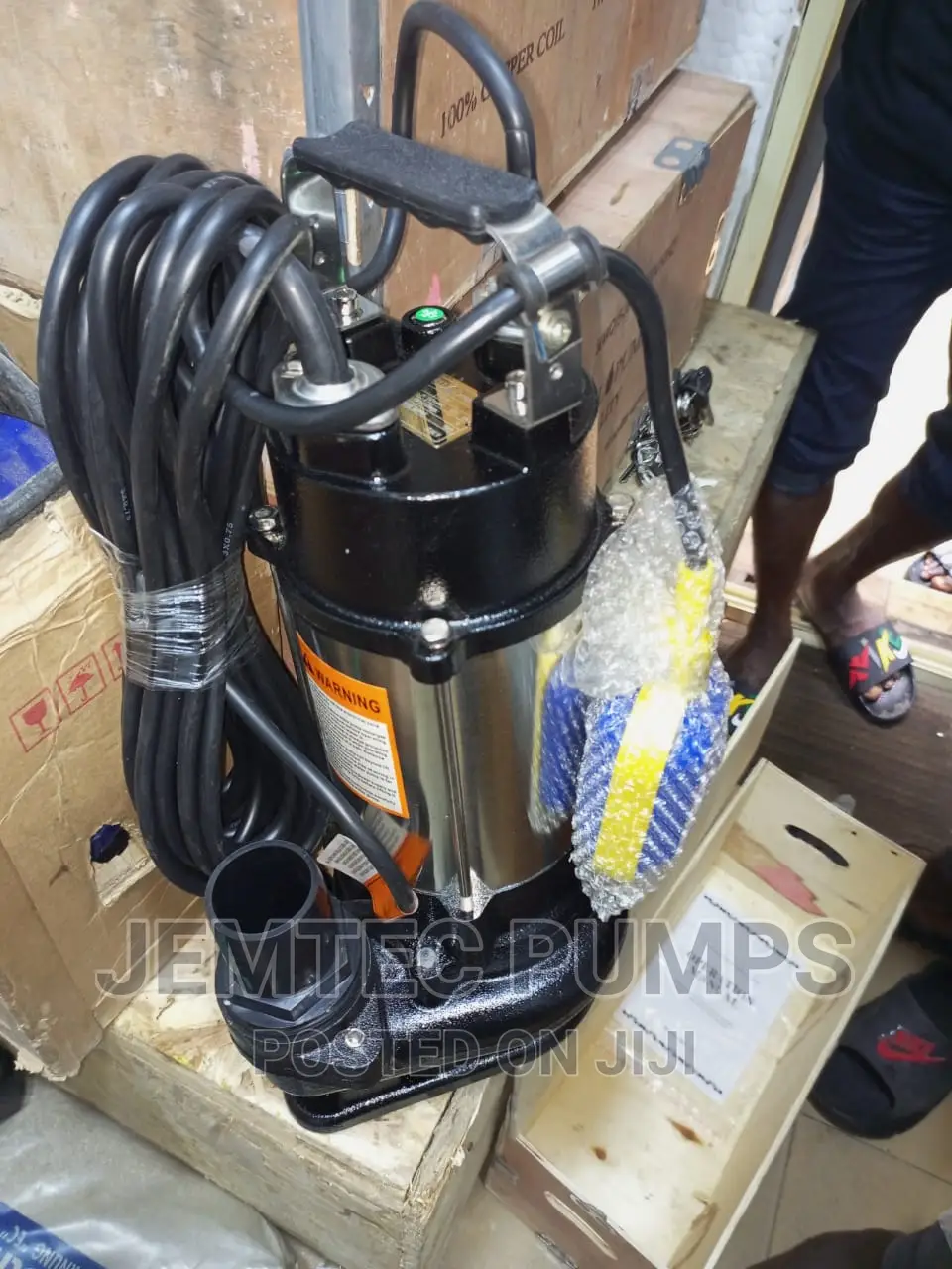 Submasible Sewage Cutting Pump