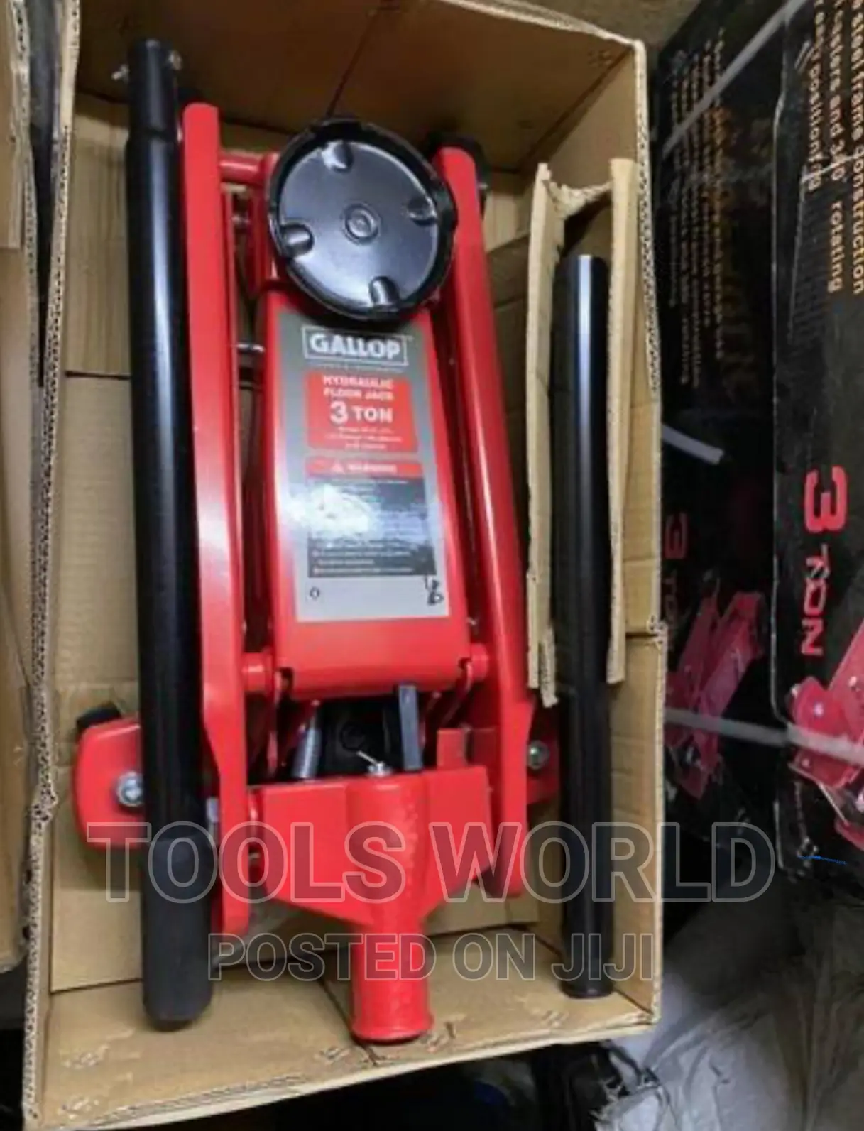 Steel Gallop 3 Ton Trolley Jack, for GARAGE AUTOMOBILE