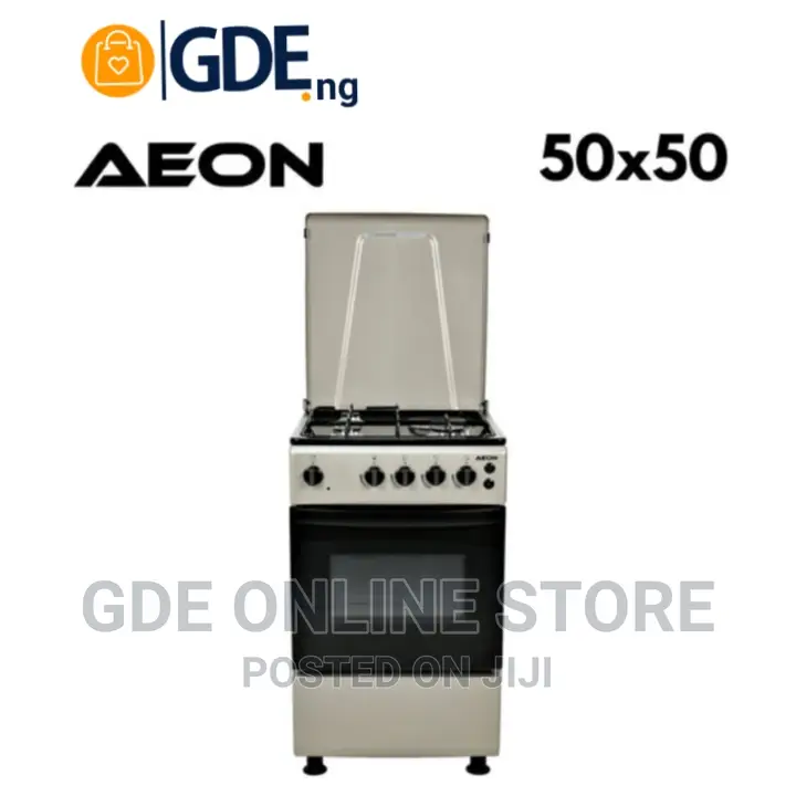 Aeon Gc 50X50 3G INOX Hob-Silver S5311meimpdbs