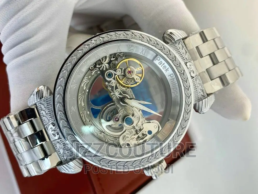 Original VERSACE Mechanical Chain Watch Available in Store