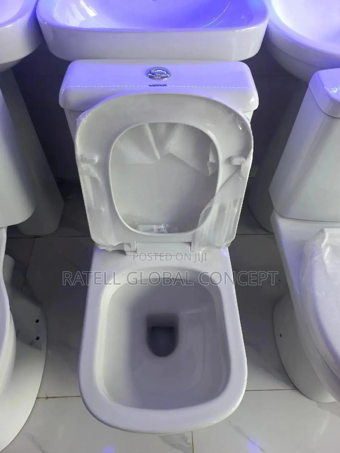 Vstar Solo Complete Toilet Set