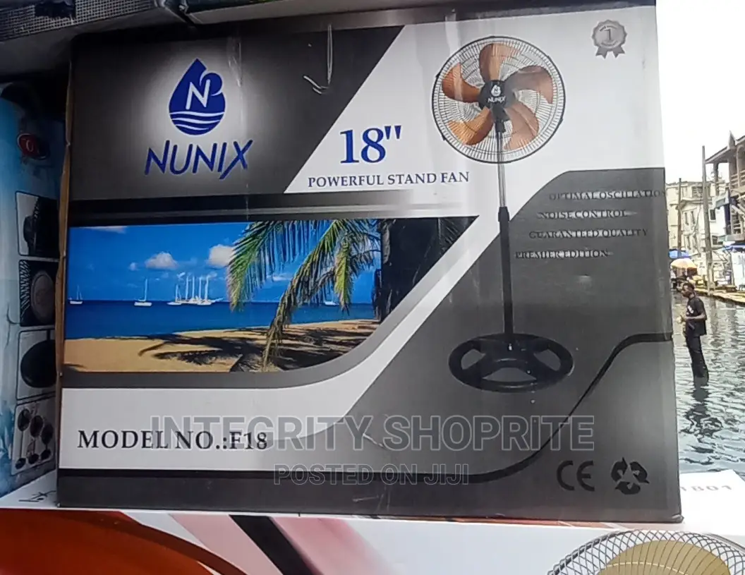 Nunix 18" STANDING FAN - Super Breeze Package