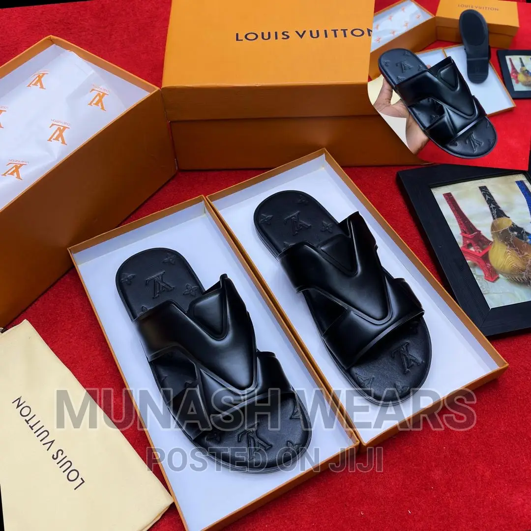 Original Leather Valentino X LV Slipers