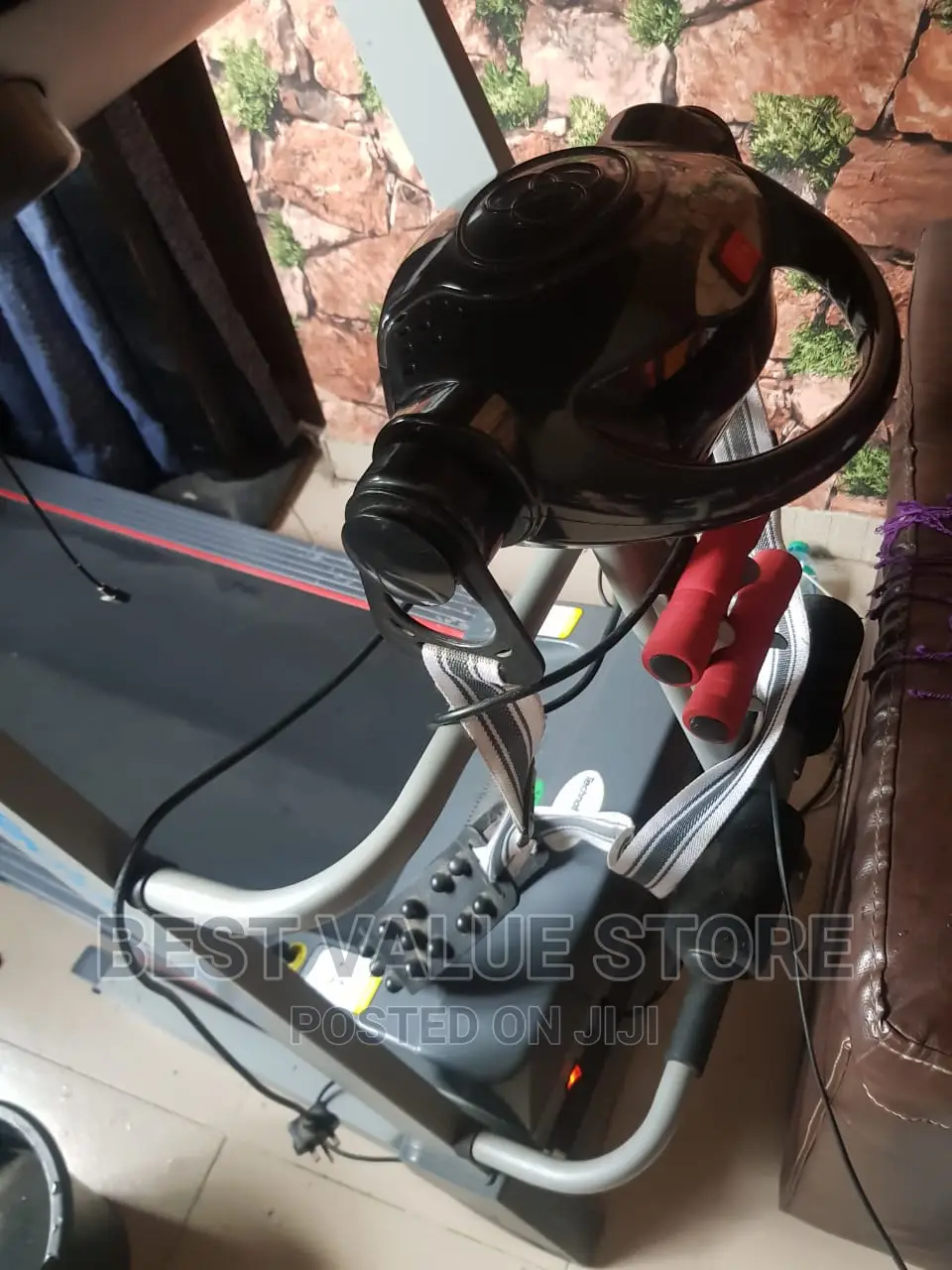 Fairly Use 2.5hp Treadmill With Massager Dumbbells