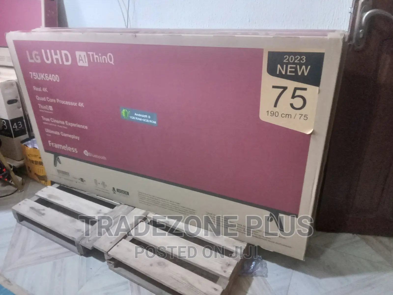 Brand New LG 75 Inch Smart TV With Youtube+Netflix