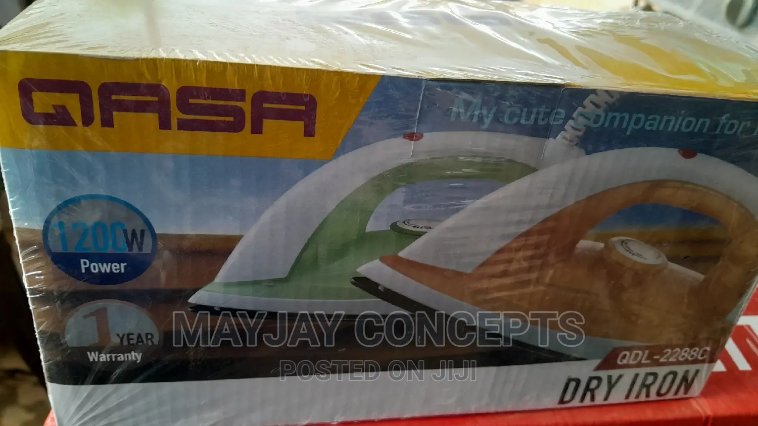 Qasa Original Dry Iron-QDL 2288c-