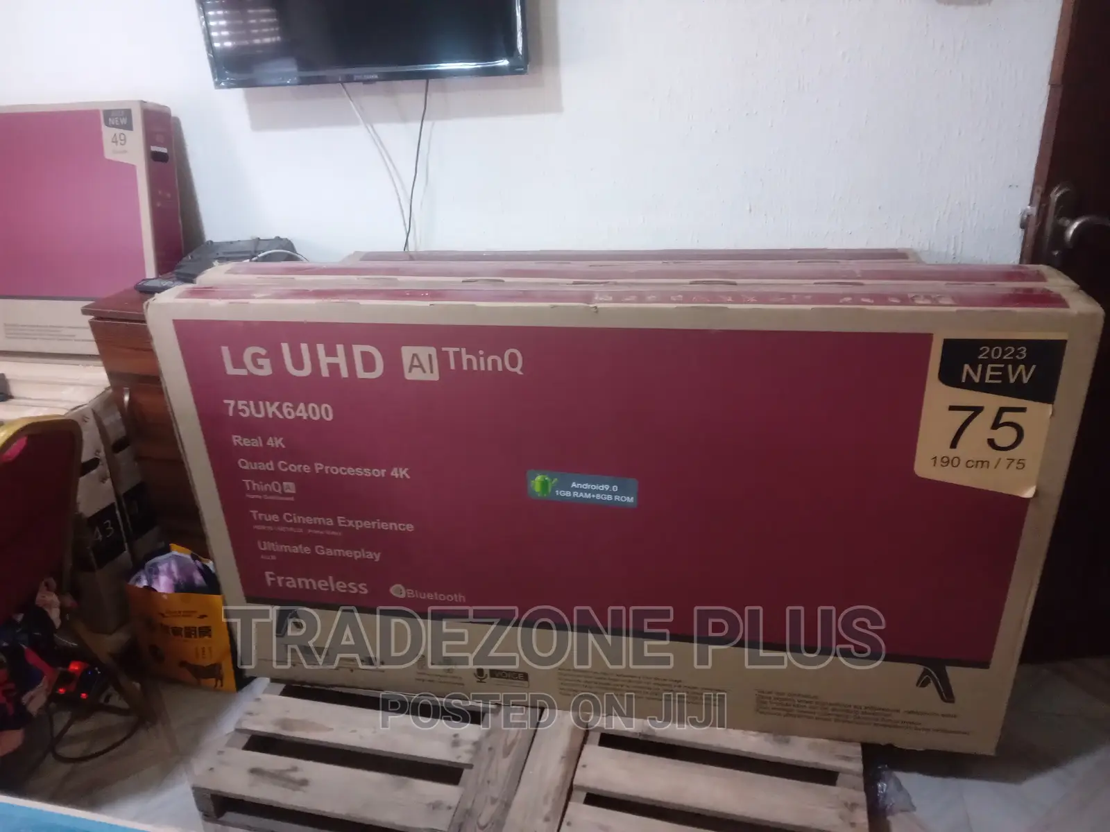 New LG 75'' Uhd Smart Televison-75uk6400