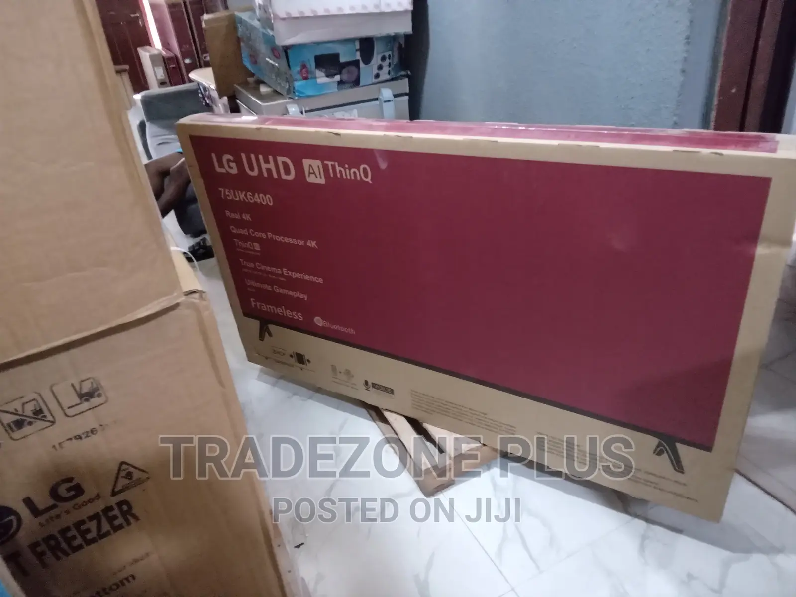 New LG 75'' Smart LED TV With Youtube+Netflix