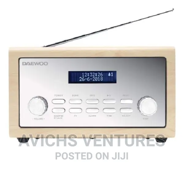 Daewoo Digital Bluetooth Fm/Dab/Dab+ Radio With 3.5mm Input