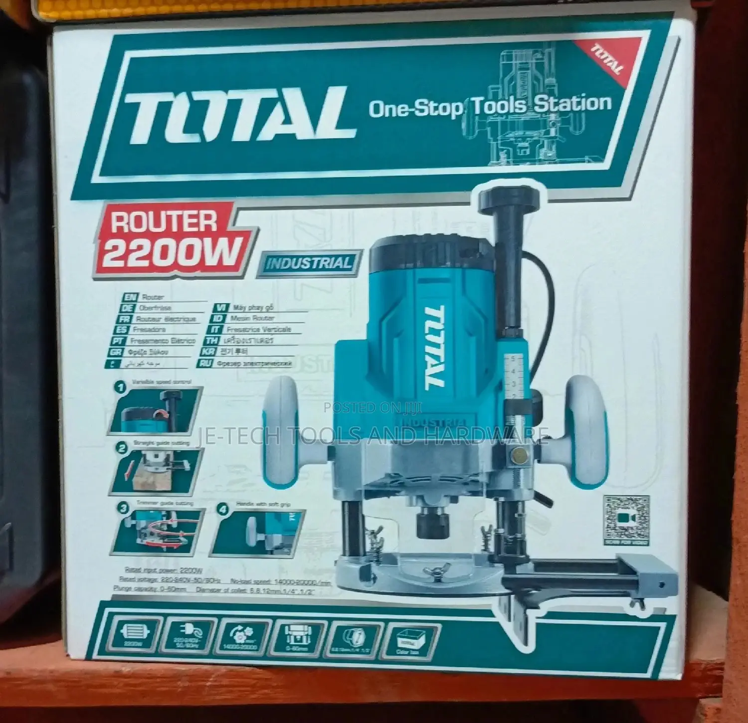 Total Electric Router 2200w (Tr111226)